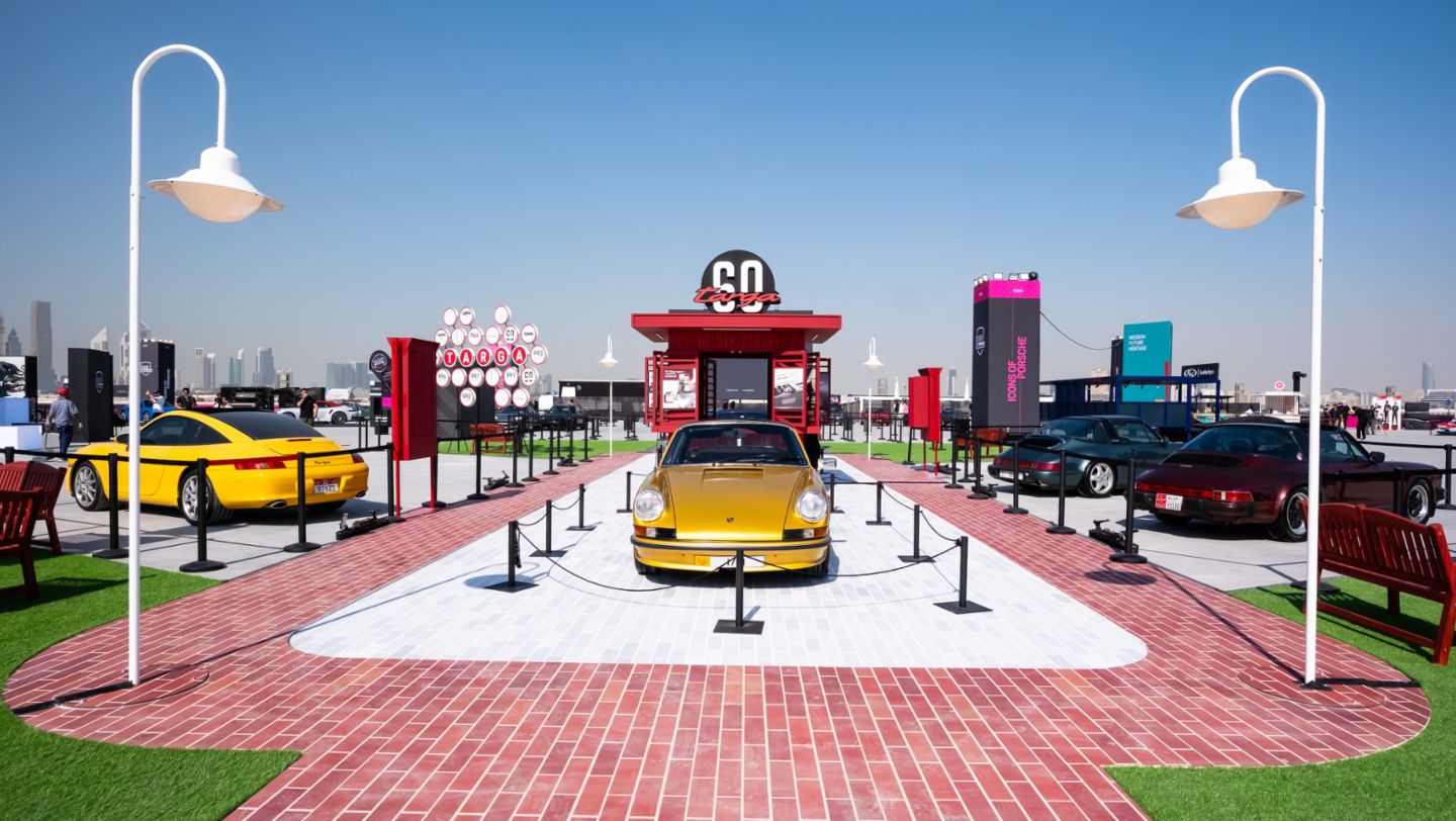 Porsche Targa, Icons of Porsche, Dubai, 2025, Porsche Middle East