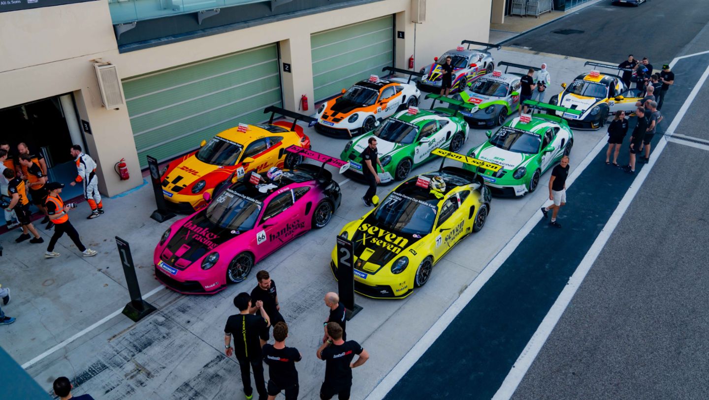 Customer track experience, Yas Marina Circuit, Porsche Centre Abu Dhabi, 2026, Porsche Middle East