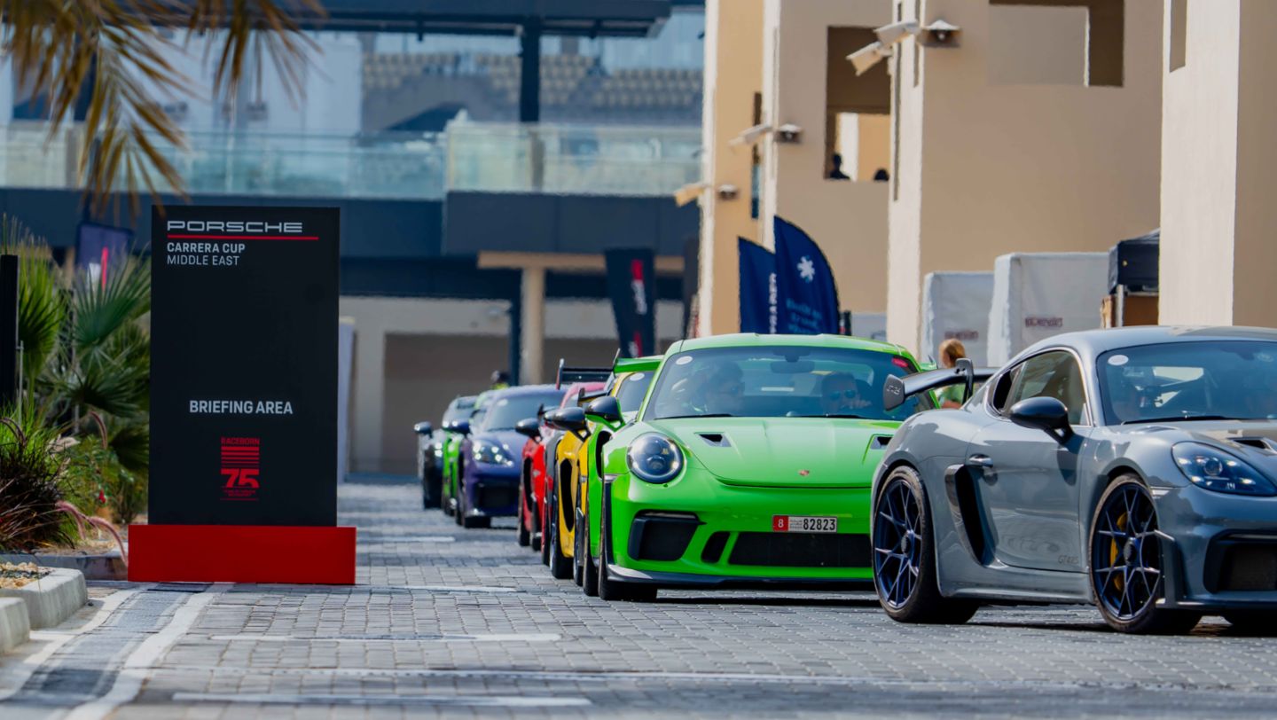 Customer track experience, Yas Marina Circuit, Porsche Centre Abu Dhabi, 2026, Porsche Middle East