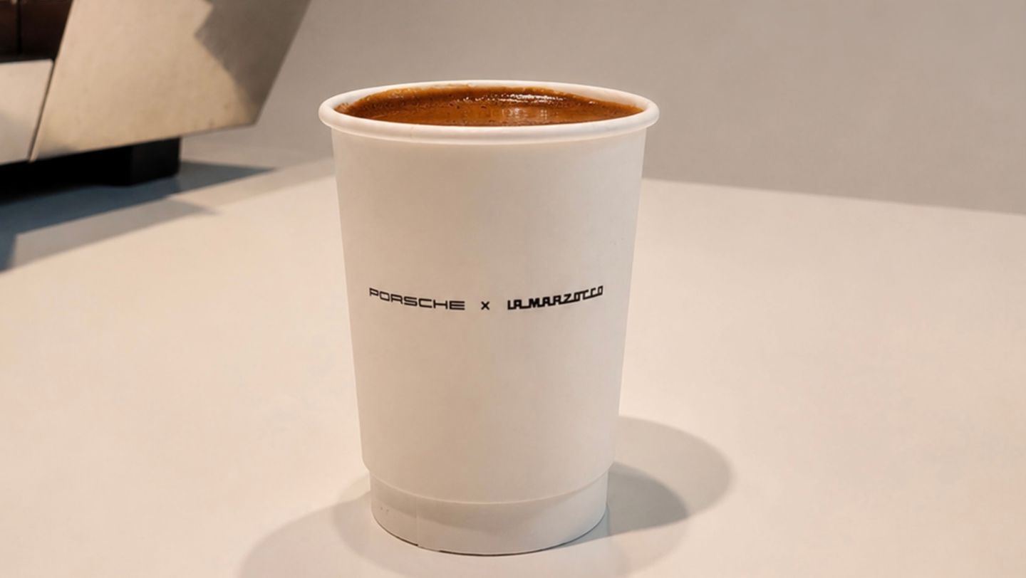 Porsche x La Marzocco, Cafex Exhibition, Egypt, 2026, Porsche Middle East