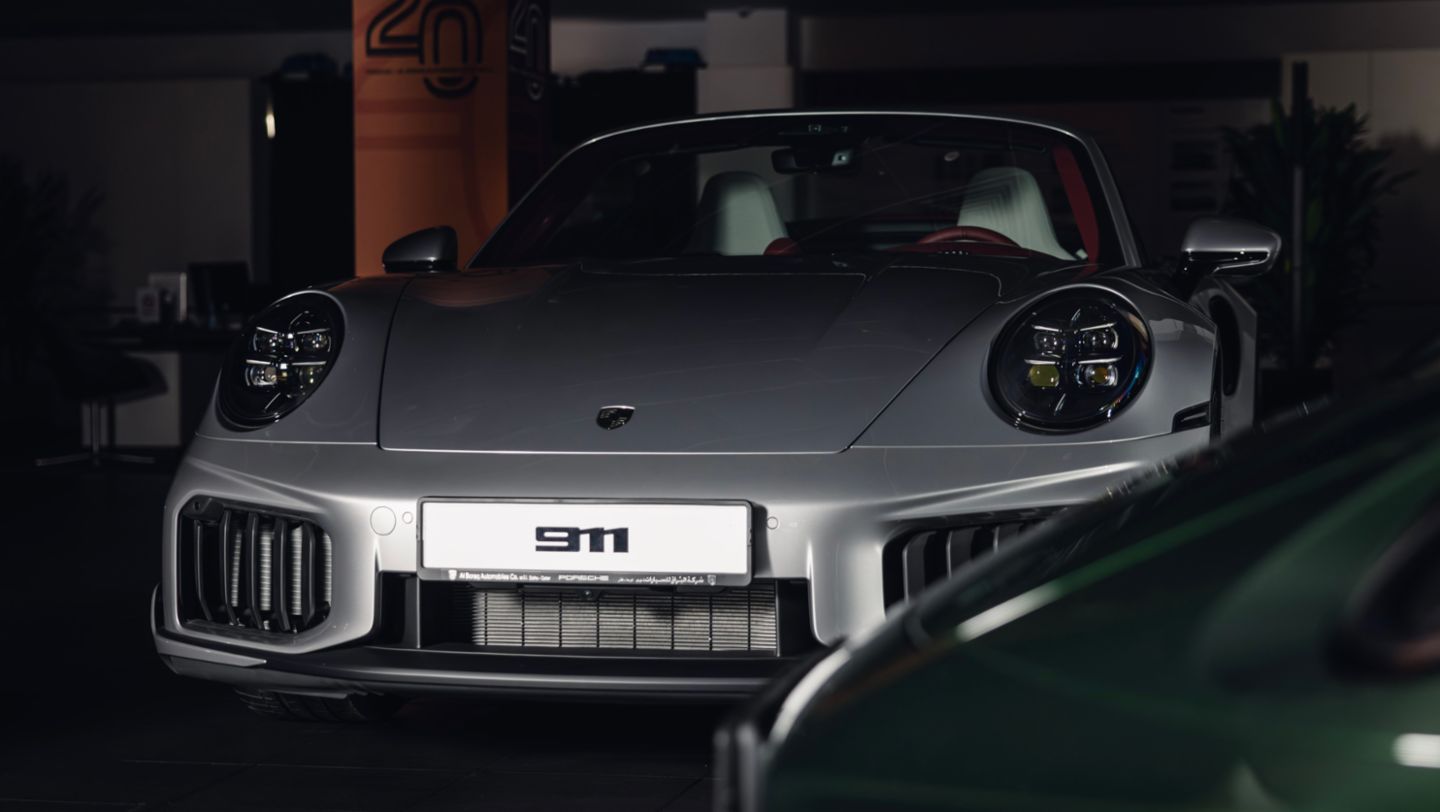 911 Turbo S reveal, Qatar, 2026, Porsche Middle East
