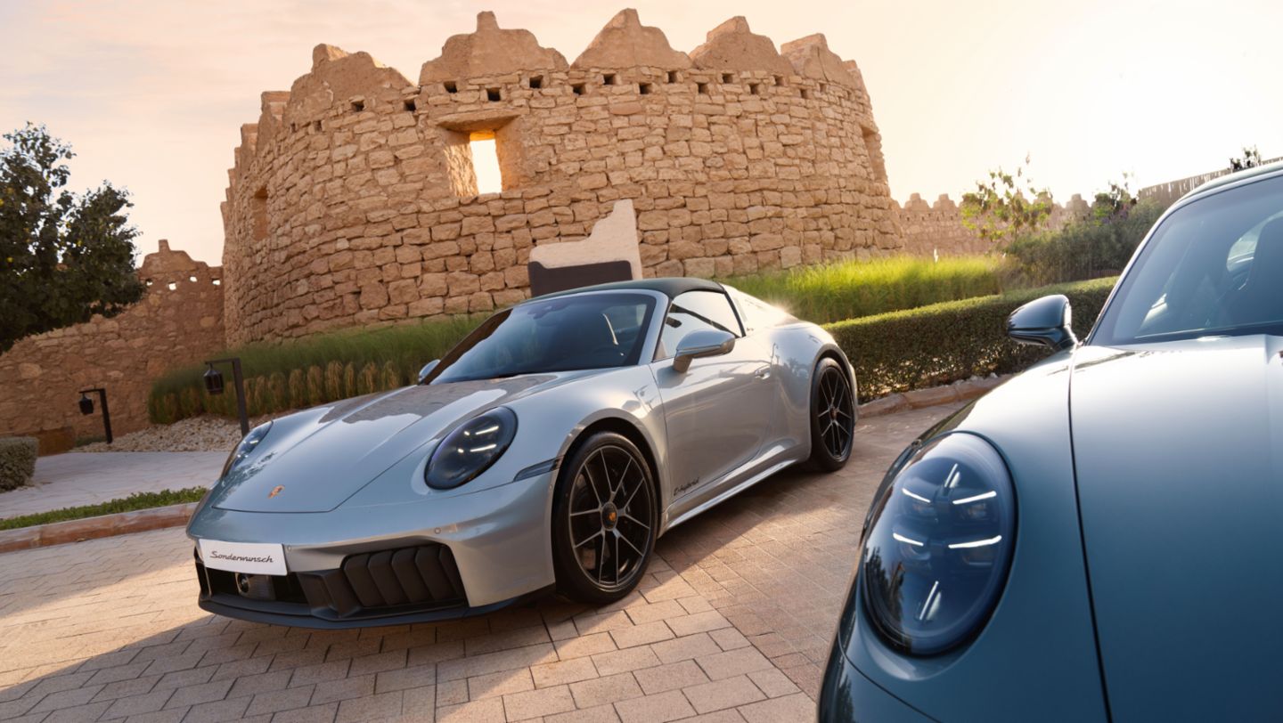 Sonderwunsch 911 Targa Green Roof 2.0, Riyadh, Saudi Arabia, 2026, Porsche Middle East