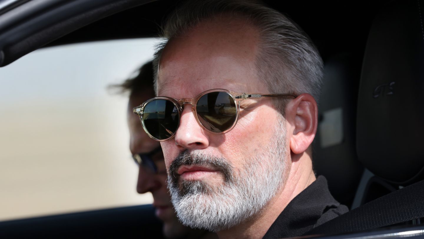 Frank Moser, Vice President Model Line 911 and 718, Dubai, United Arabic Emirates, 2024, Porsche AG
