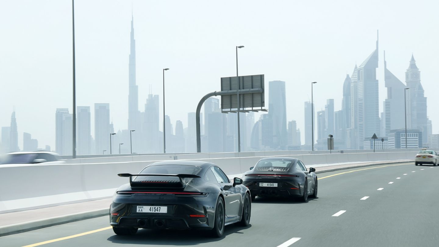 Porsche 911 prototype, Dubai, United Arabic Emirates, 2024, Porsche AG