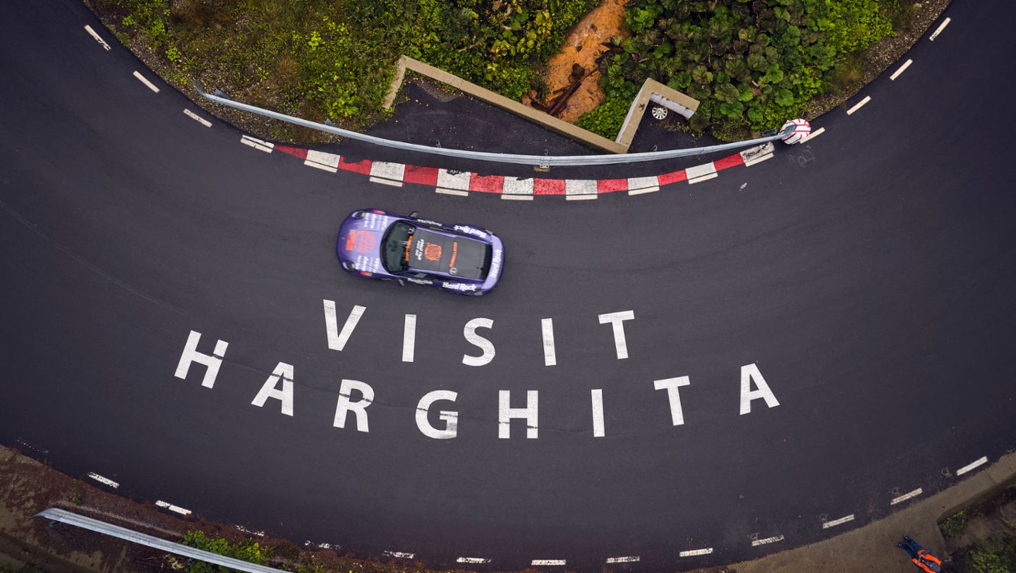 Porsche Hill Climb Experience Harghita, comunicat de presă, 29/09/2025, Porsche AG