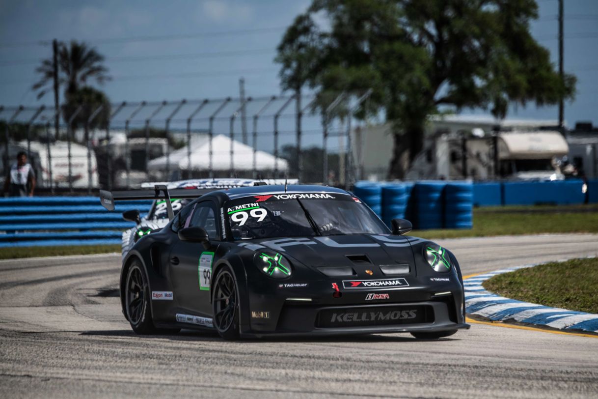 Sebring - PCCNA - Race 2 - Pro-Am class winner - Alan Metni - No. 99 Kellymoss Porsche 911 GT3 Cup