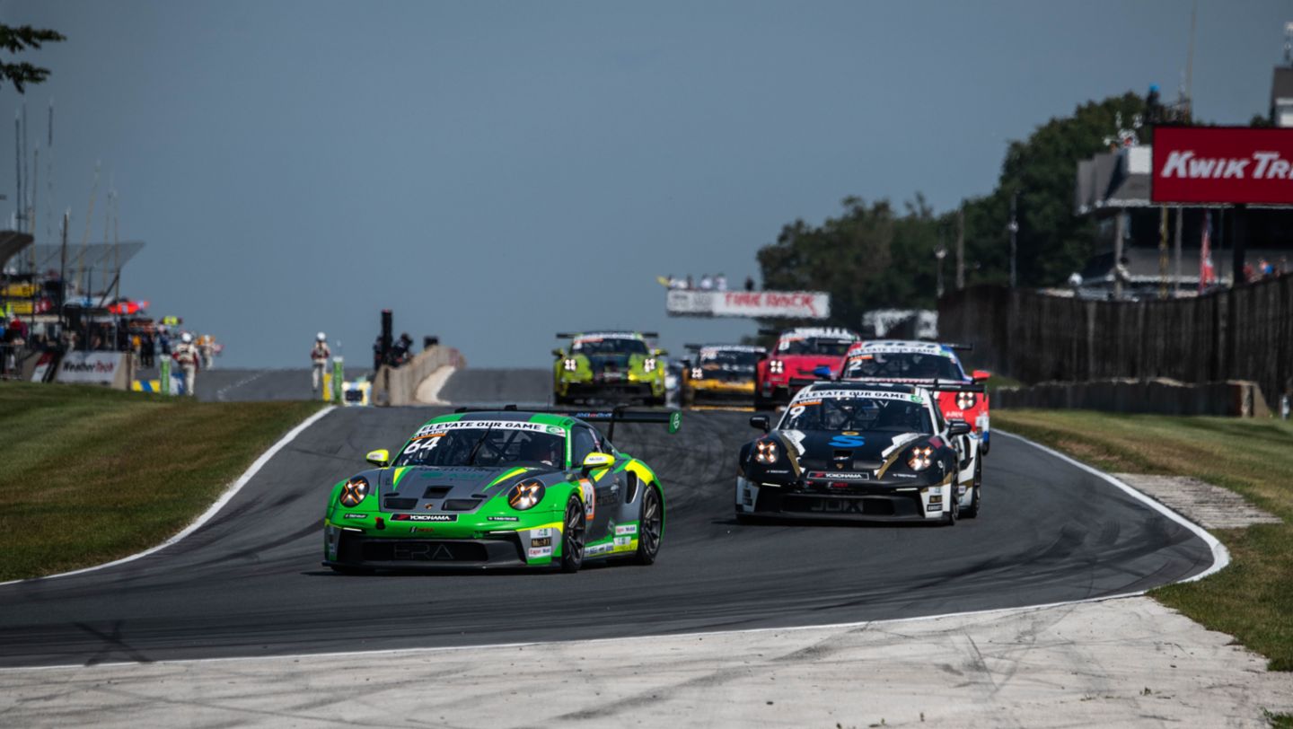 Porsche Carrera Cup North America, Rounds 11 and 12,  September 19 – 21,  part of IMSA’s Battle on the Bricks weekend at Indianapolis Motor Speedway