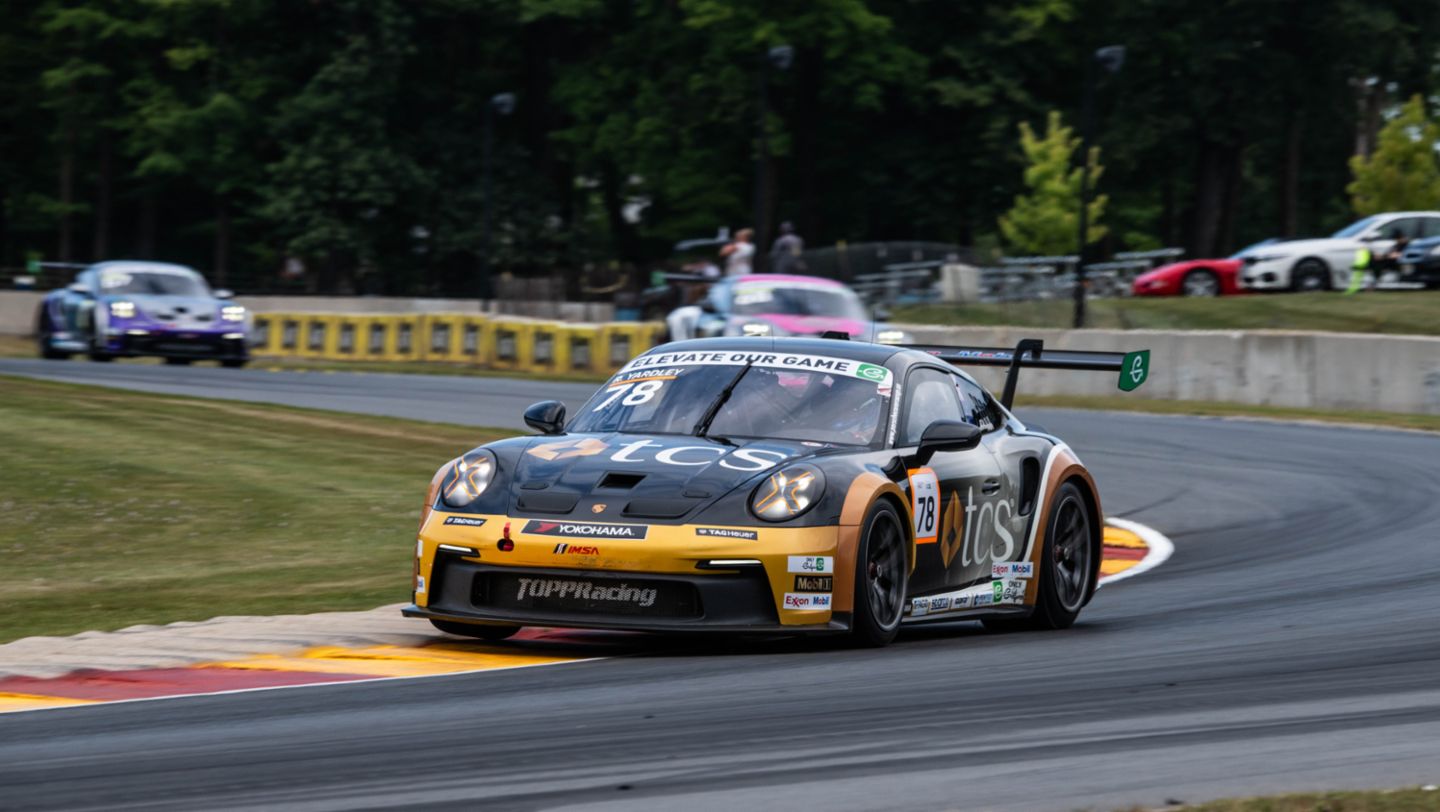 Porsche Carrera Cup North America, Rounds 11 and 12,  September 19 – 21,  part of IMSA’s Battle on the Bricks weekend at Indianapolis Motor Speedway