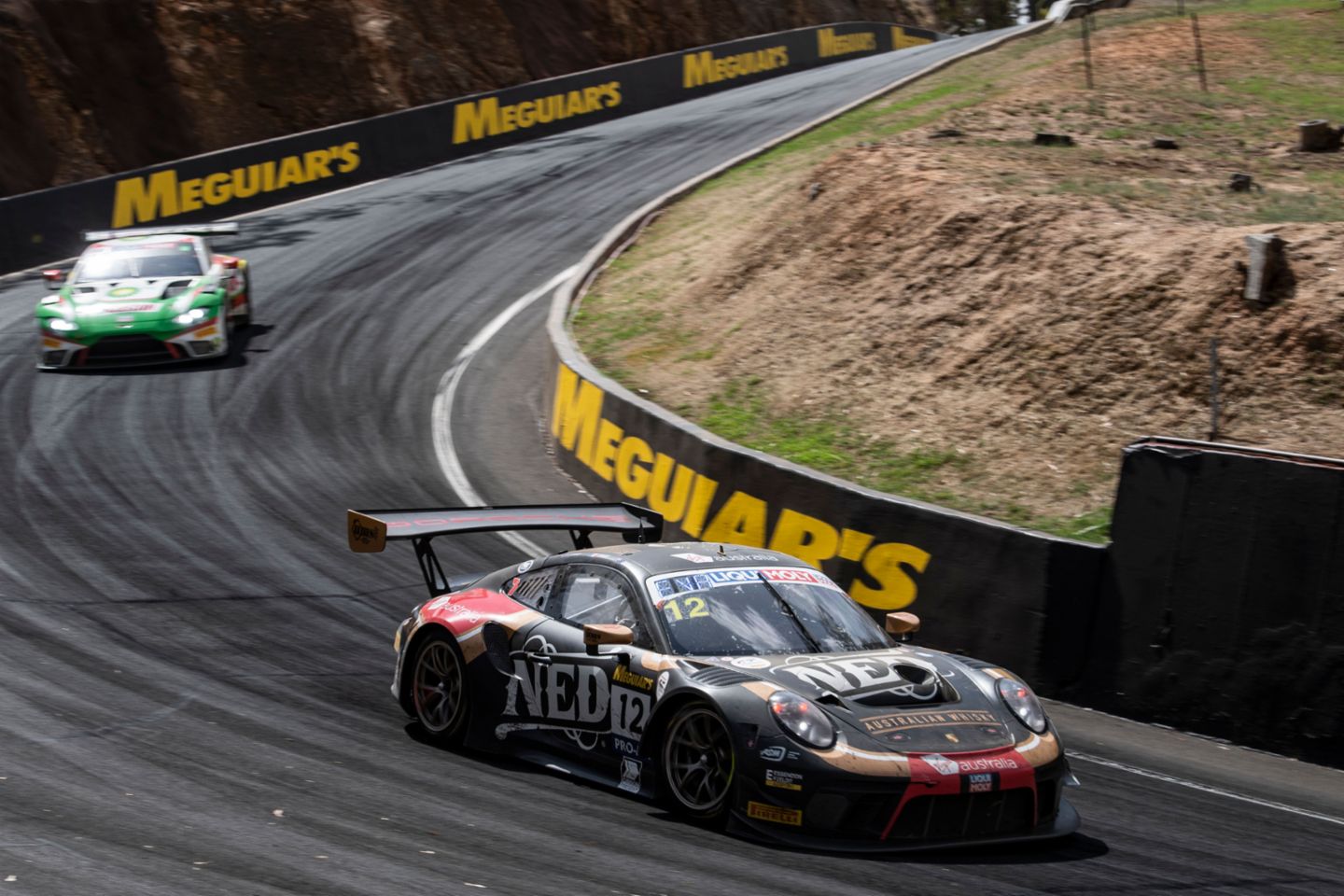 Porsche 911 GT3 R, NED Racing Team (12): Romain Dumas (F), Jaxon Evans (NZ), David Calvert-Jones (AUS), 2020, PCNA