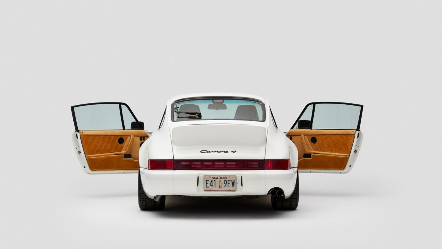 Aimé Leon Dore restored 911 Carrera 4 (type 964), 2020, PCNA