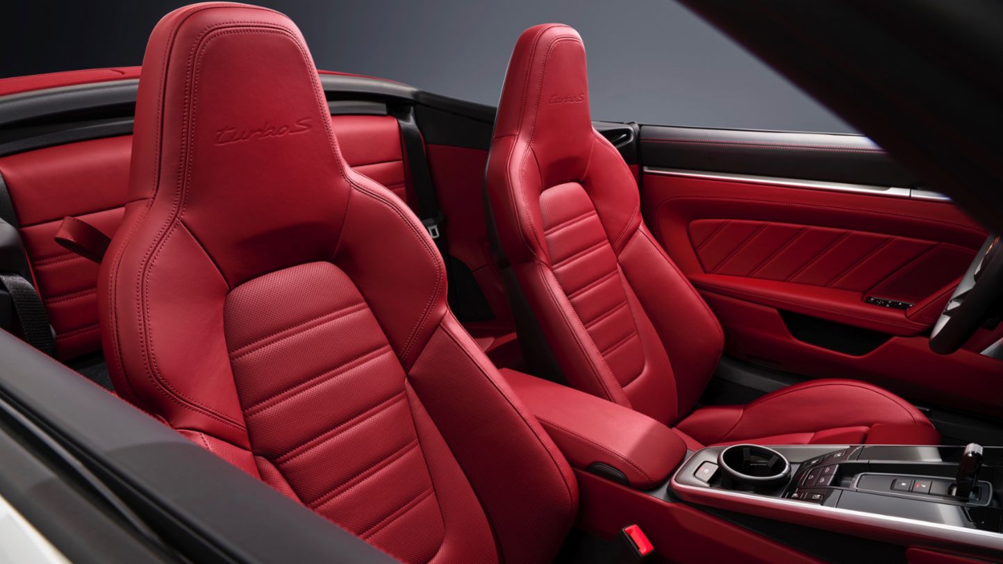 911 Turbo S Cabriolet, Interior, 2020, PCNA