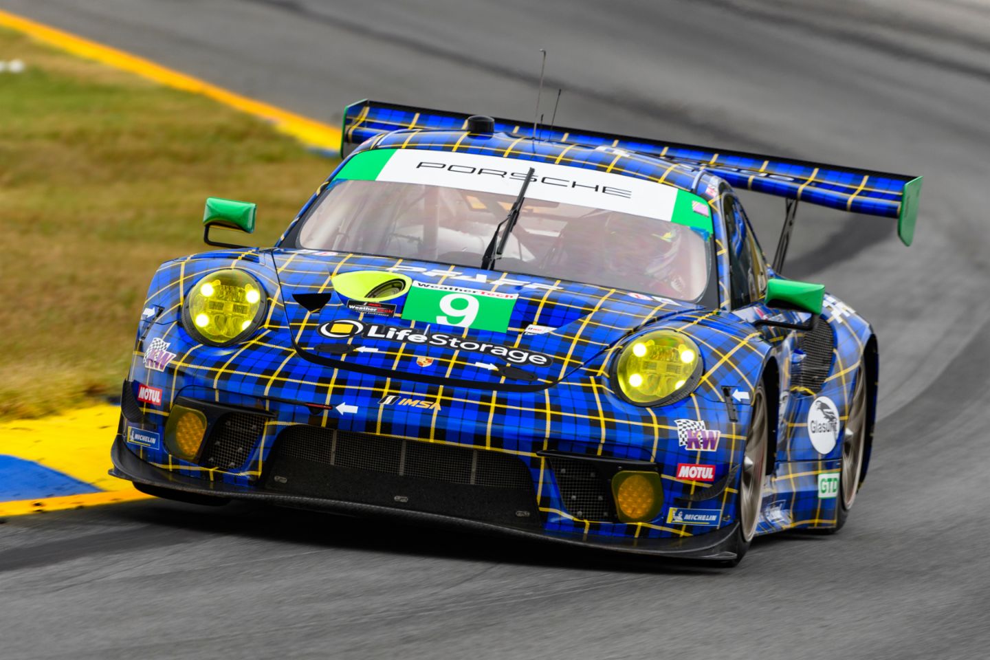 Porsche 911 GT3 R (9), PFAFF Racing, Road Atlanta, 2019, PCNA