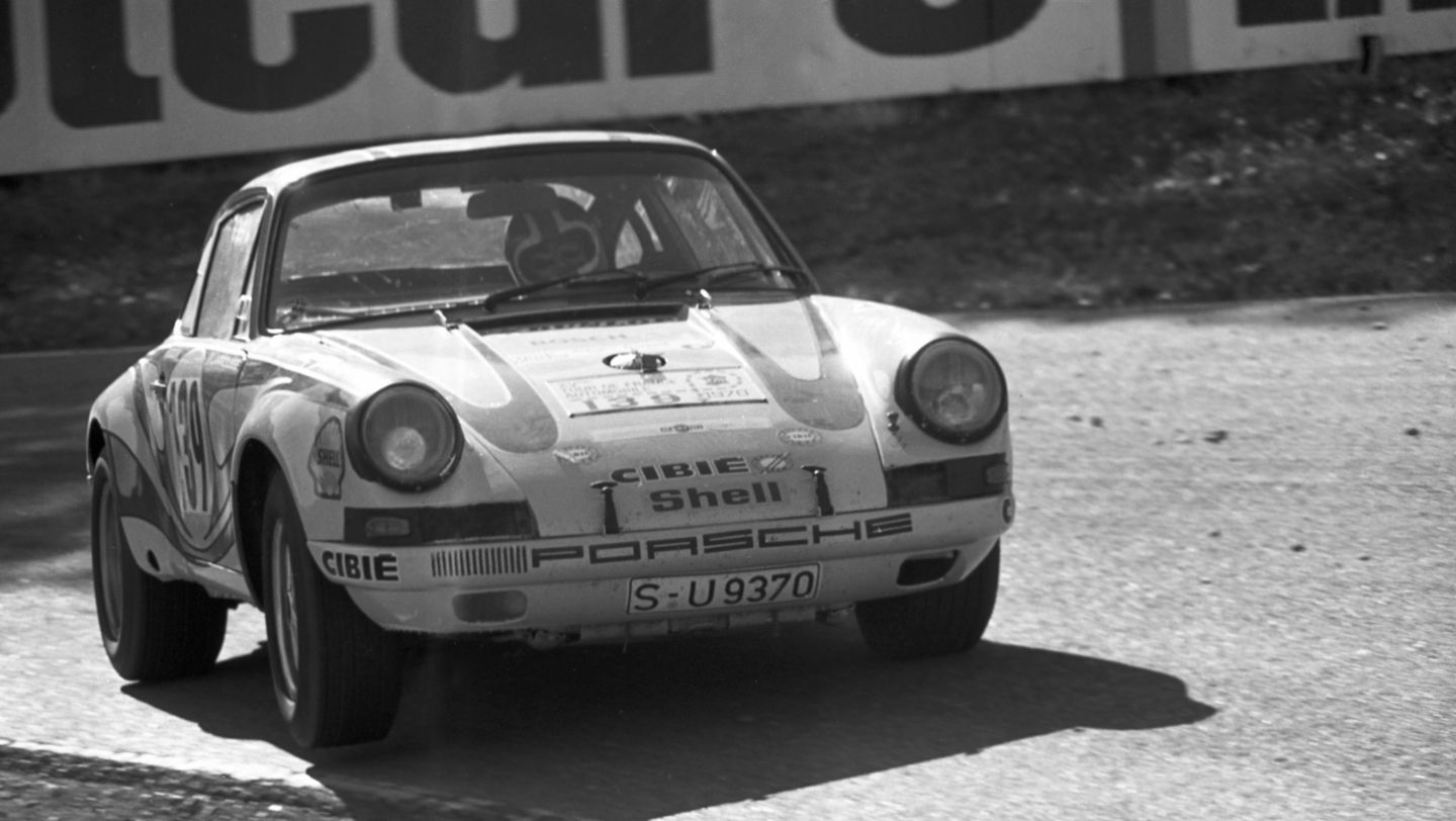 Gérard Larrousse, 911 S 2,4, Tour de France, 1970, Porsche AG