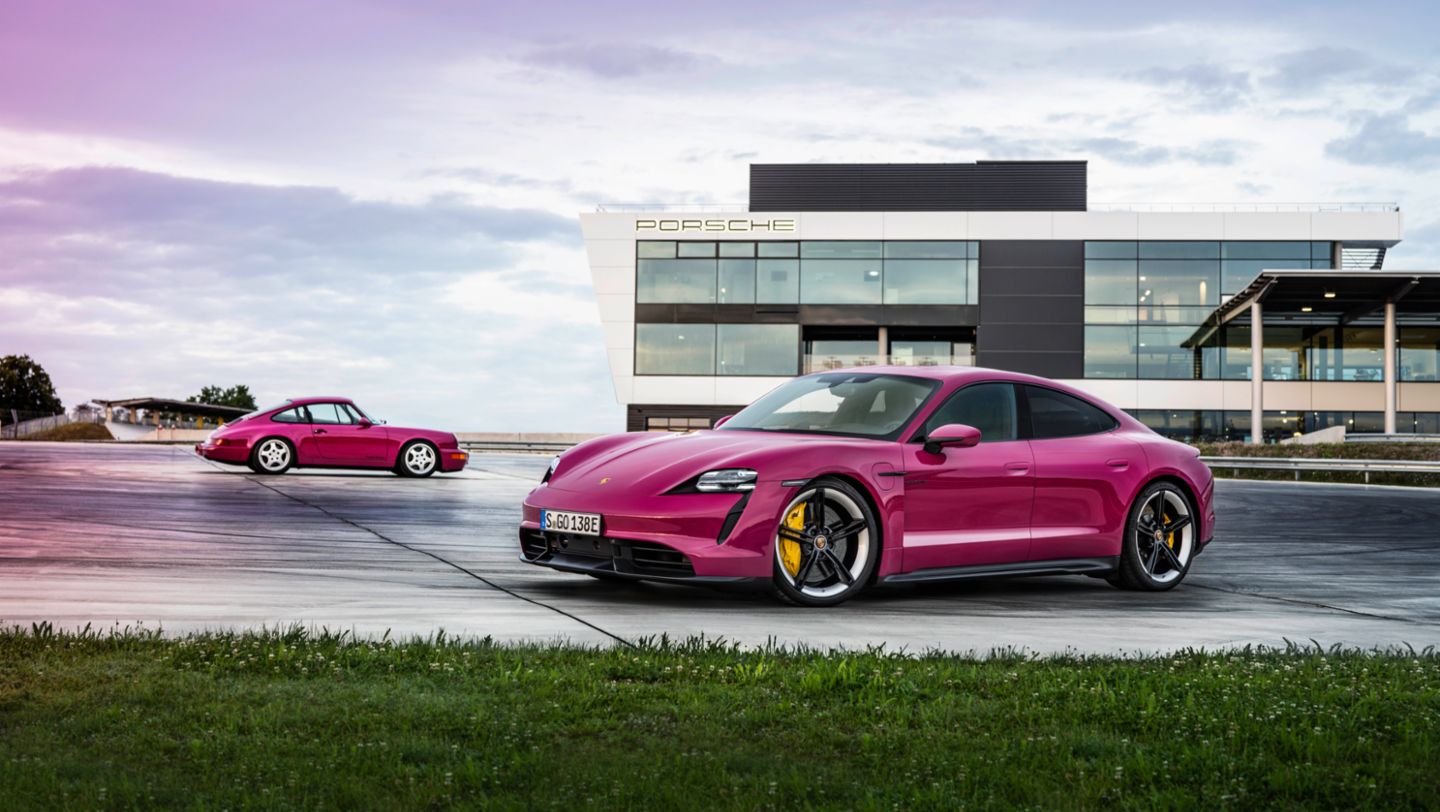 Taycan Turbo S, 911, 2021, Porsche AG
