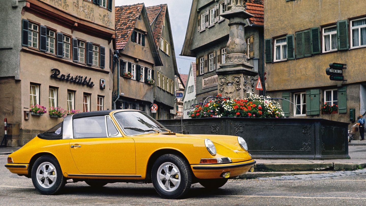 Porsche 911 S 2.0 Targa, 1967, Corporate Archives Porsche AG