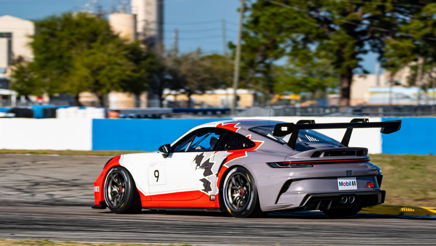 No. 9 JDX Racing, Porsche 911 GT3 Cup, Parker Thompson (Canada), 2021, PCNA
