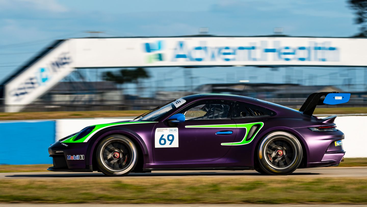 No. 69 BGB Motorsports, Porsche 911 GT3 Cup, Tom Colingwood (Canada), 2021, PCNA