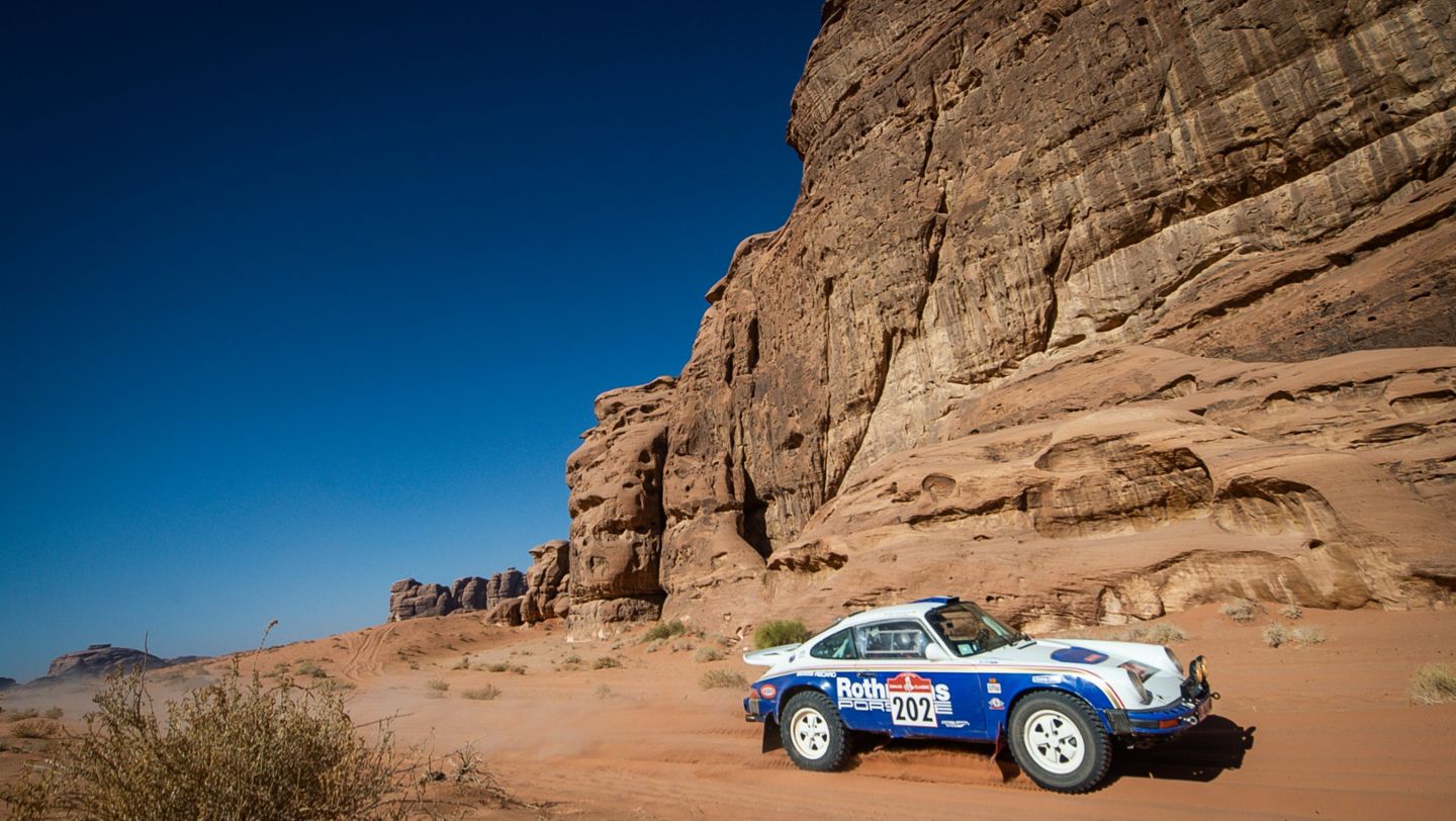 1982 911 SC, Amy Lerner, Dakar Rally, Saudi Arabia, 2021, Photo: Dakar/Fotop