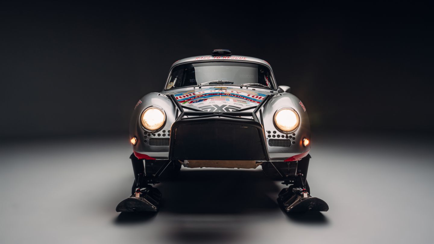Porsche 356 A de 1956, Proyecto 356 World Rally Tour, 2021, Porsche AG