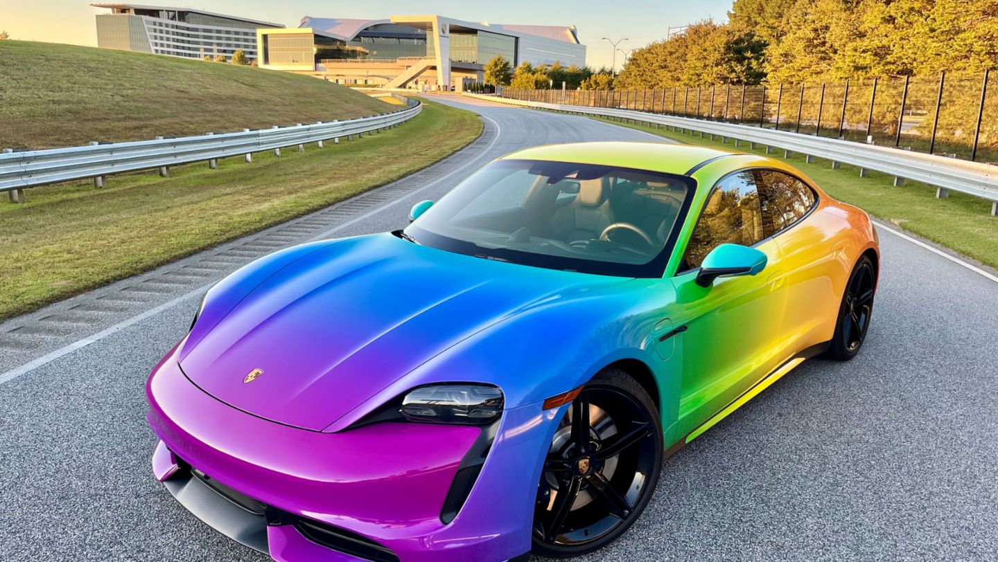 Pride 2021, Taycan Turbo, Porsche Experience Center Atlanta, 2021, PCNA