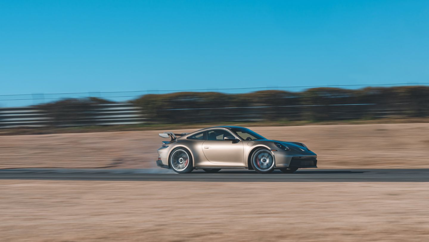 2022 911 GT3, Gold Bronze Metallic, Leh Keen, Road Atlanta, 2022, PCNA