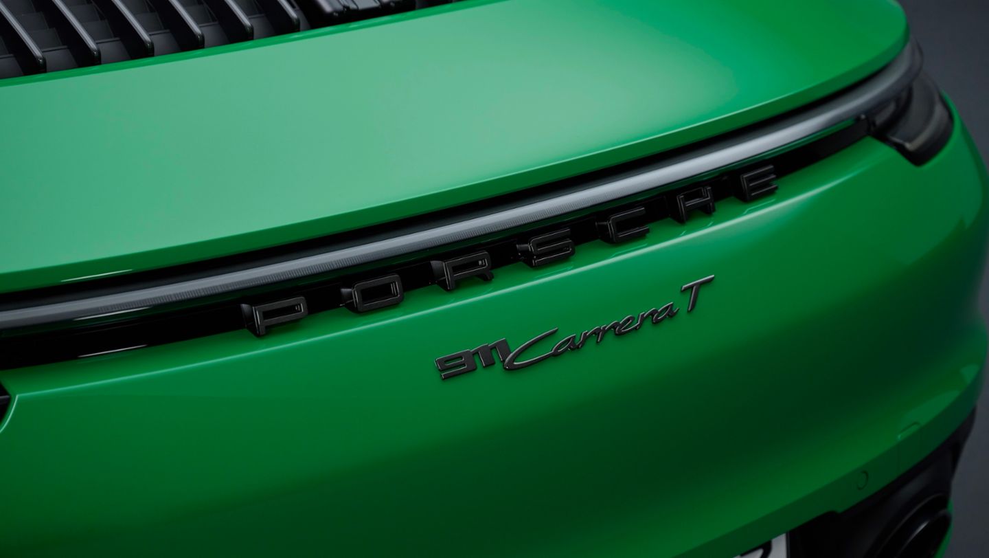 911 Carrera T, Python Green, 2022, PCNA