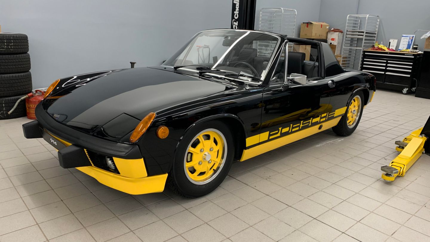 1974 914 LE, Gaudin Porsche of Las Vegas, Porsche Classic Restoration Challenge, 2022, PCNA