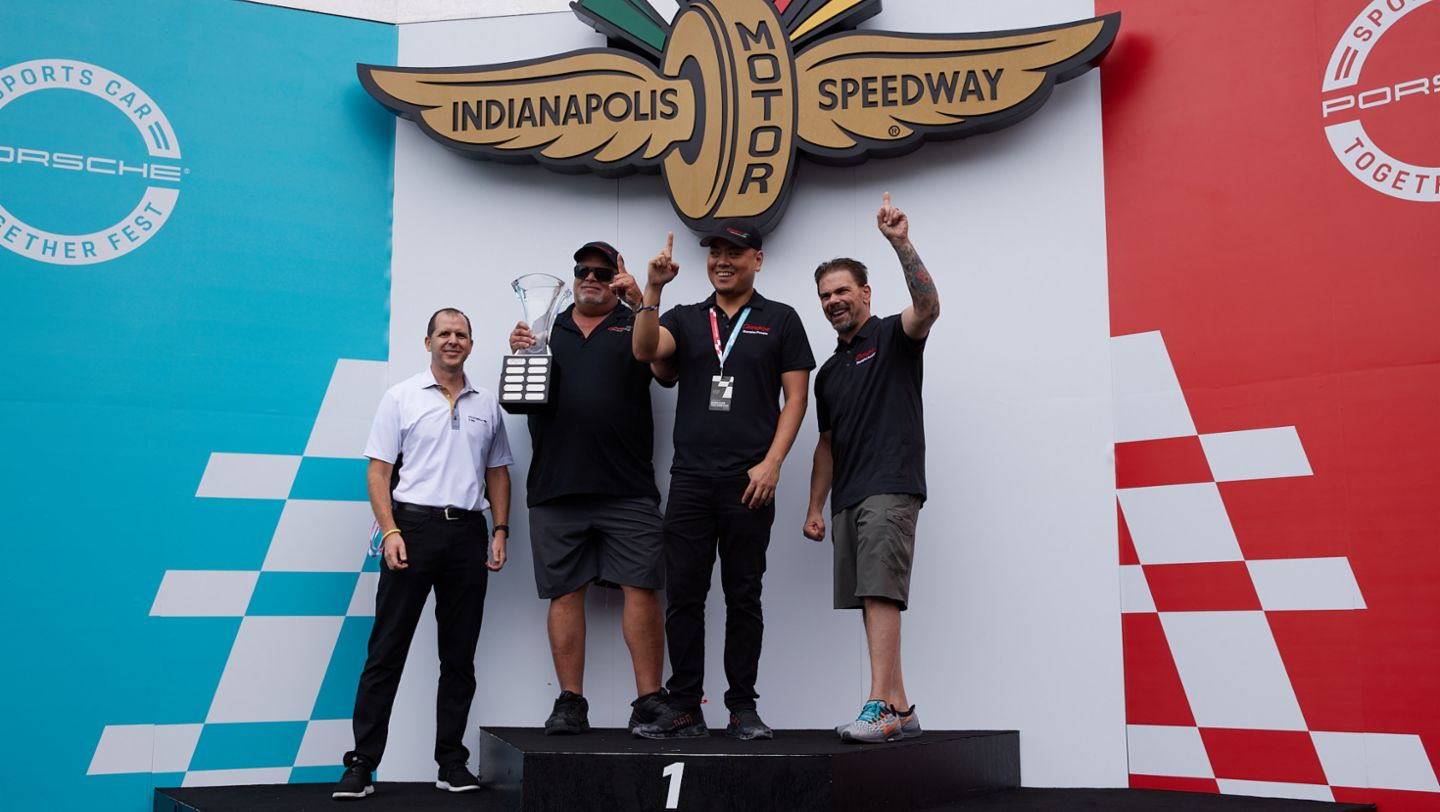 1989 911 Turbo Type 930, Champion Porsche, Sports Car Together Fest, Indianapolis Motor Speedway, 2022, PCNA