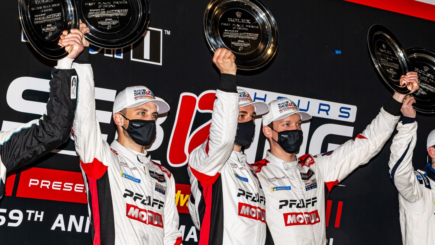 Pfaff Motorsports, Porsche 911 GT3 R, 12 Hours of Sebring, 2021, PCNA