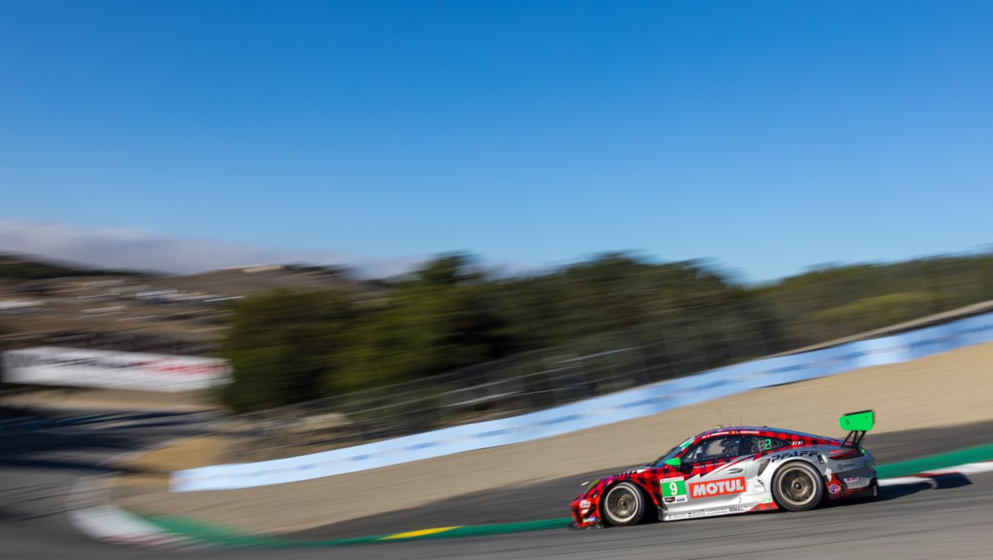 Pfaff Motorsports, Porsche 911 GT3 R, Laguna Seca, 2021, PCNA