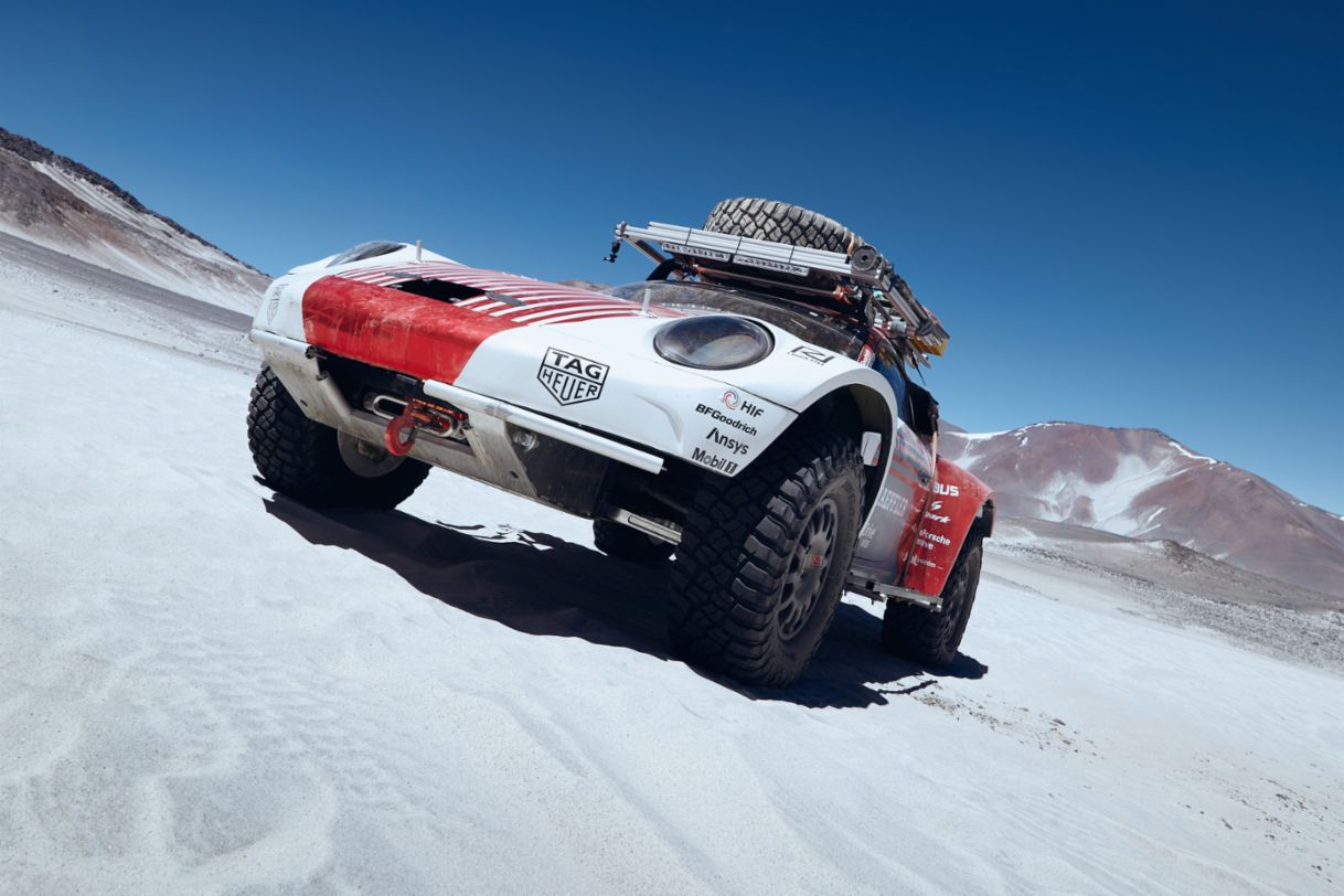 Porsche 911 achieves new altitude world record
