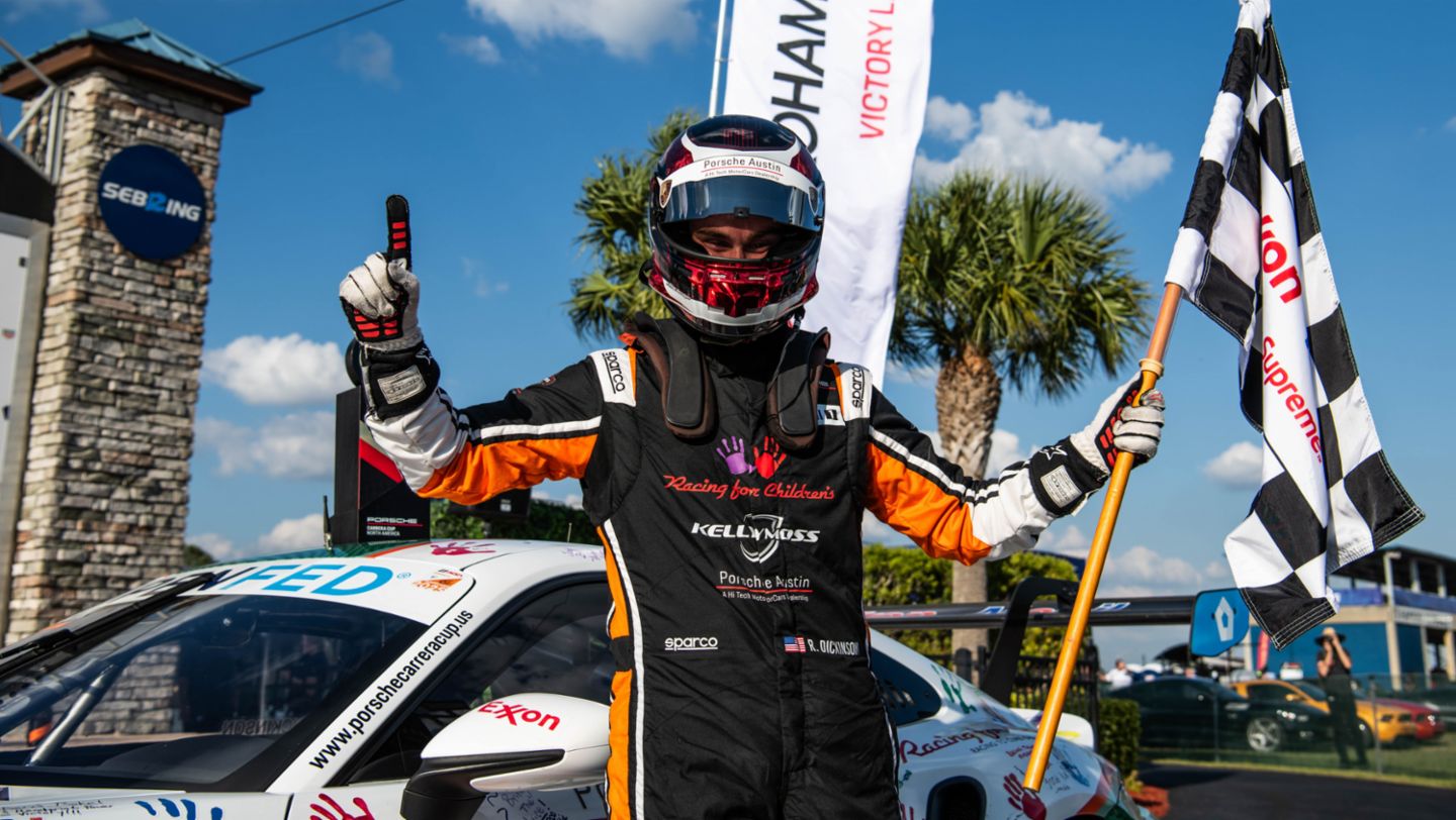 Riley Dickinson, Pro class winner Sebring 2025