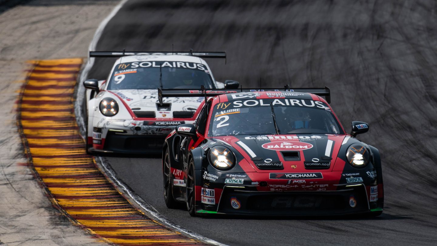 Jimmy Llibre, Porsche Carrera Cup North America Pro class winner at Road America