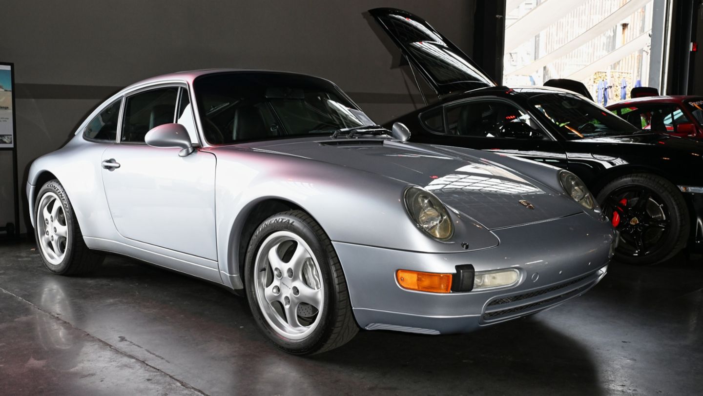 Porsche Beachwood wins the 2025 Porsche Restoration Challenge Preservation Award for East with their 1995 911 Carrera 4S