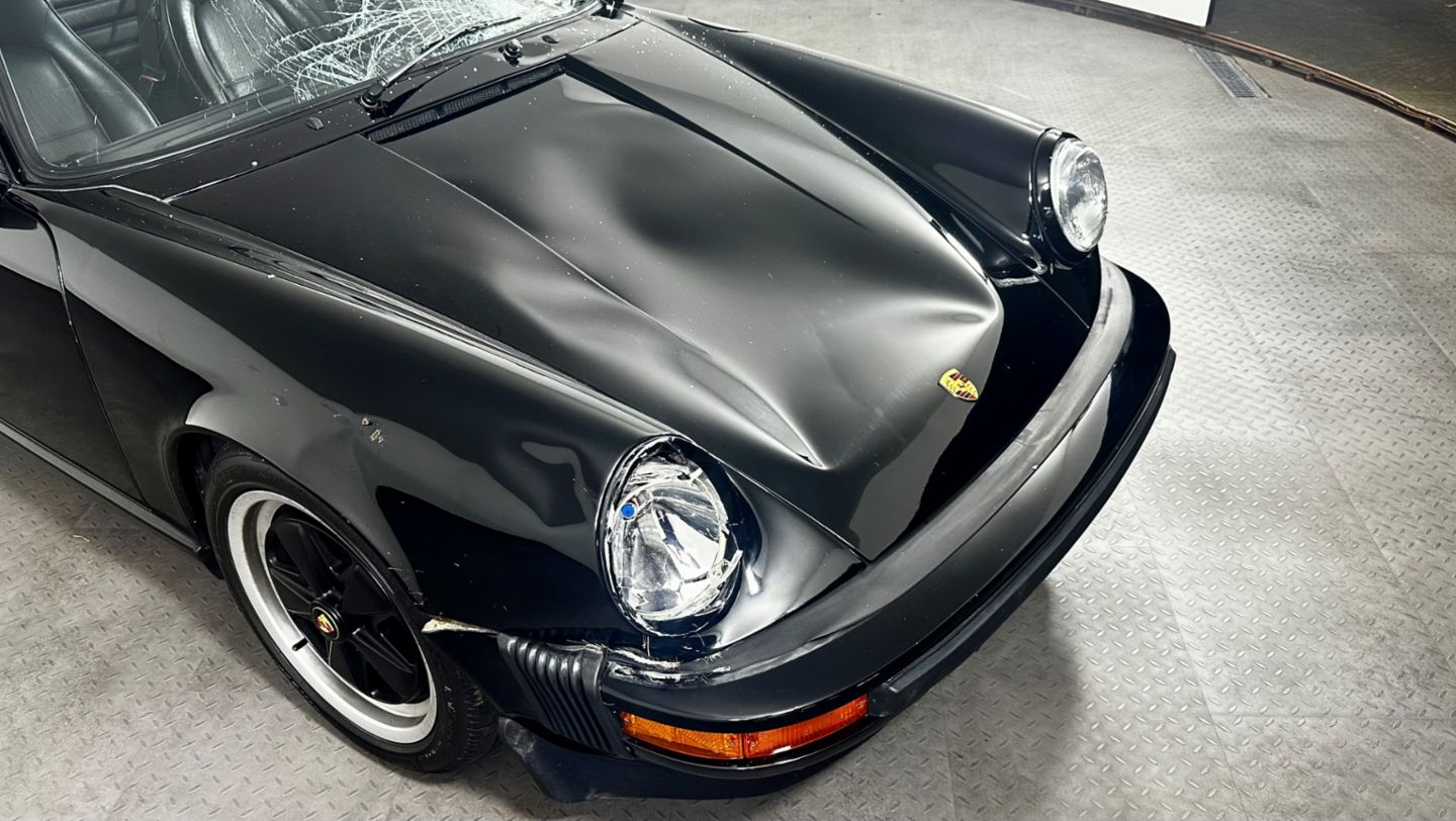 Porsche Clifton Park wins the 2025 Porsche Restoration Challenge Individualization Award for Area East with their 1988 911 Carrera Coupe (seen here before restoration)