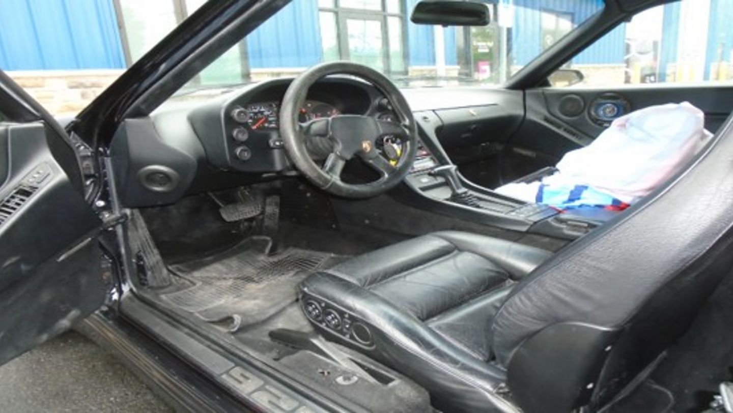 Porsche Delaware wins the 2025 Porsche Restoration Challenge People’s Choice Award for Area East with their 1986 928 S (seen here before restoration)