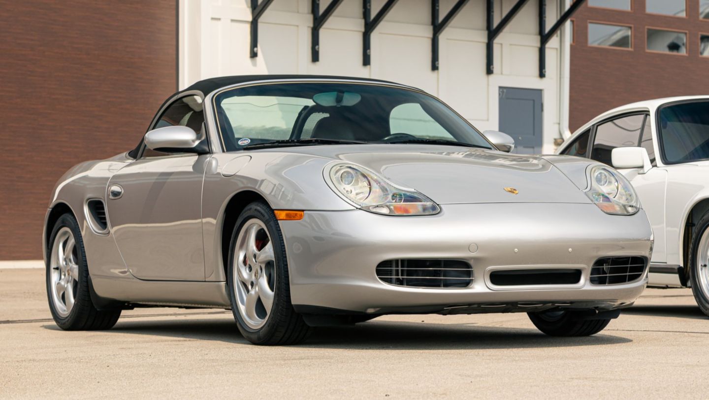 Porsche Louisville wins the 2025 Porsche Restoration Challenge Preservation Award for Area South-Central with their 2002 Boxster S