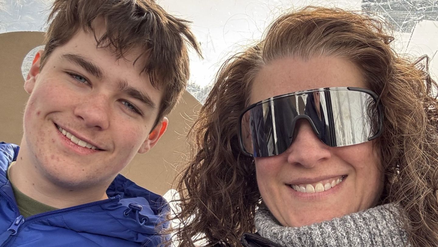 Fifteen-year-old Caleb from the US – a winter dream in the Rockies