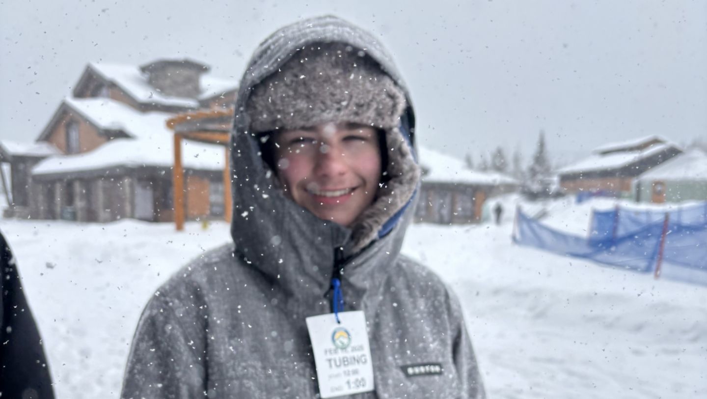 Fifteen-year-old Caleb from the US – a winter dream in the Rockies