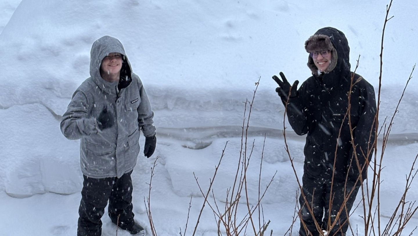 Fifteen-year-old Caleb from the US – a winter dream in the Rockies