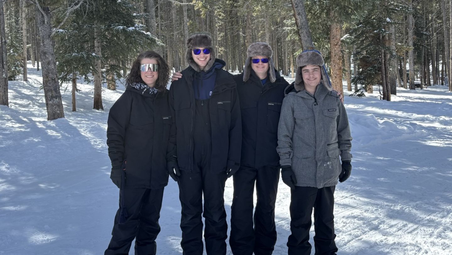 Fifteen-year-old Caleb from the US – a winter dream in the Rockies