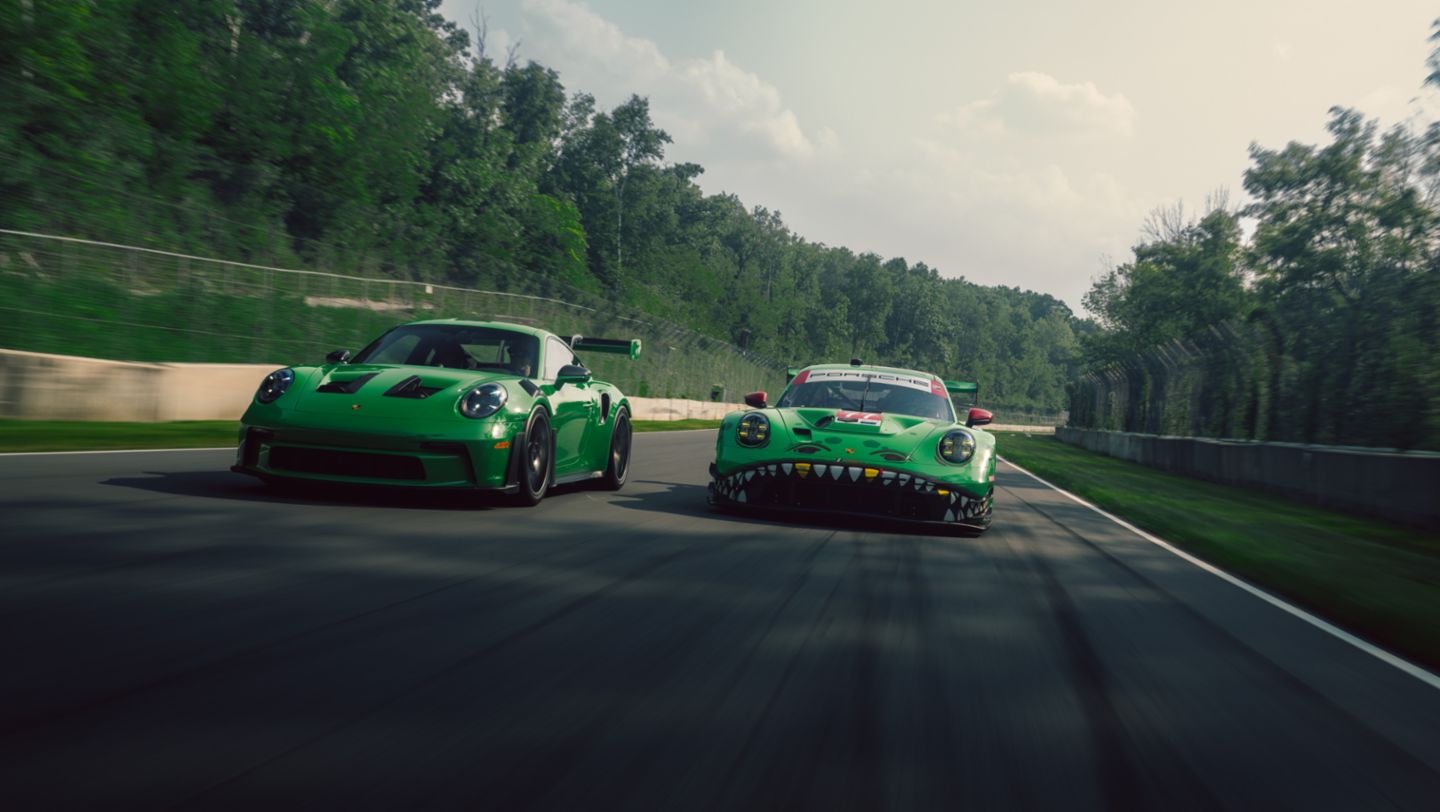 911 GT3 R version of AO Racing’s Rexy 