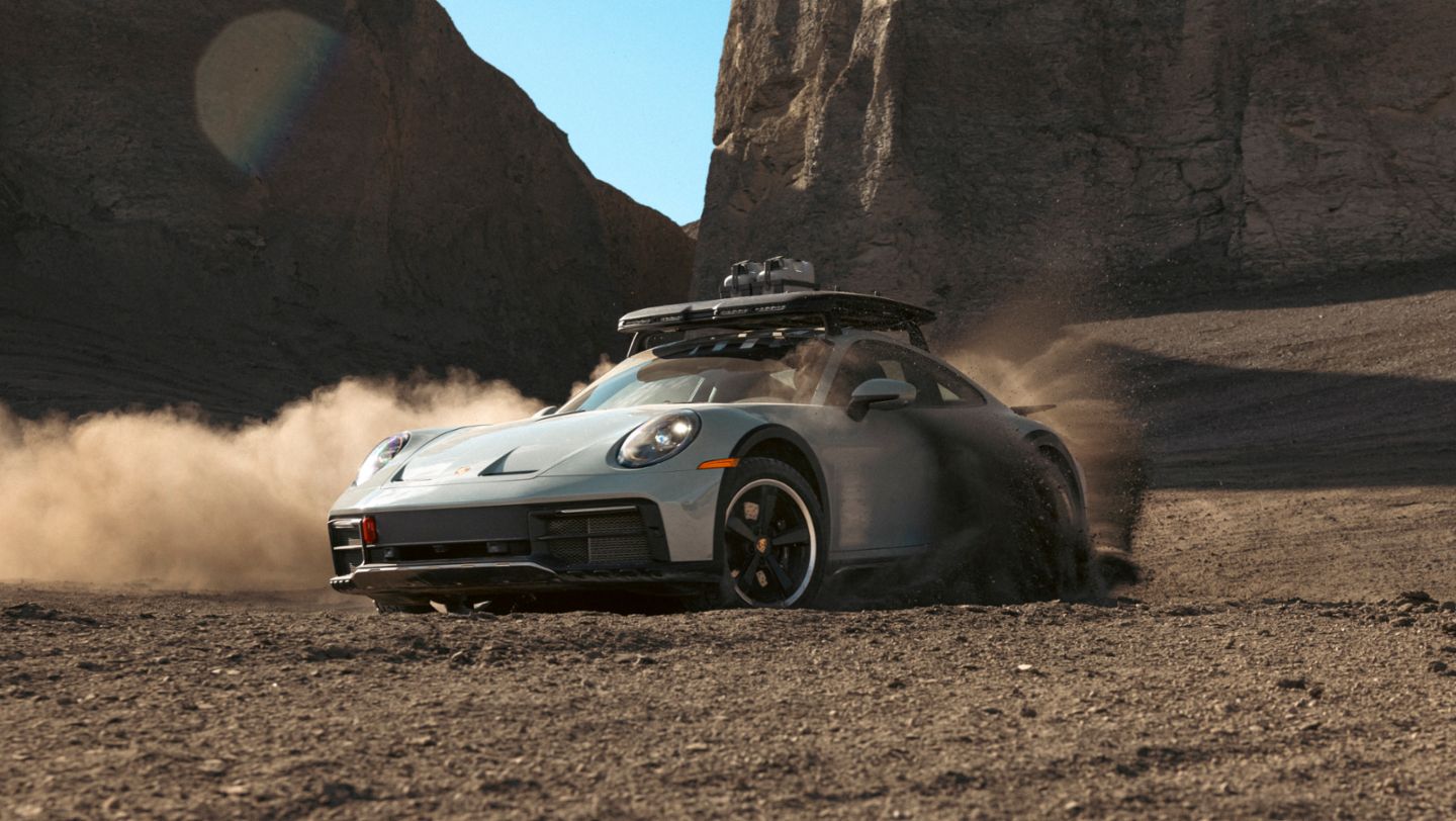 Porsche 911 Dakar -- Moab, Utah