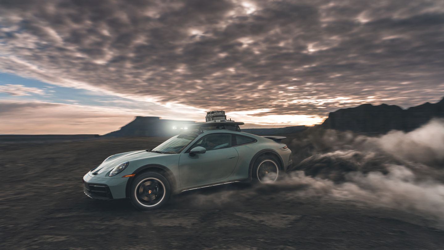 Porsche 911 Dakar -- Moab, Utah