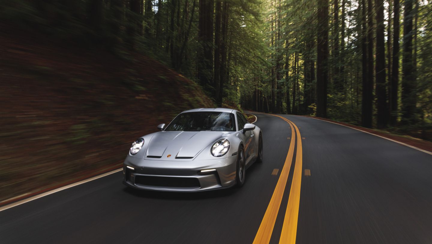 Porsche 911 S/T - Silver Metallic