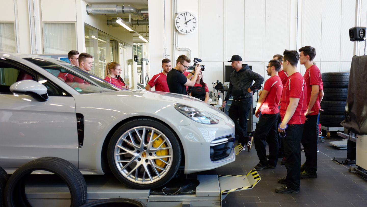 Jean Pierre Krämer (JP Performance), Porsche Ausbildungszentrum Stuttgart, 2019, Porsche AG