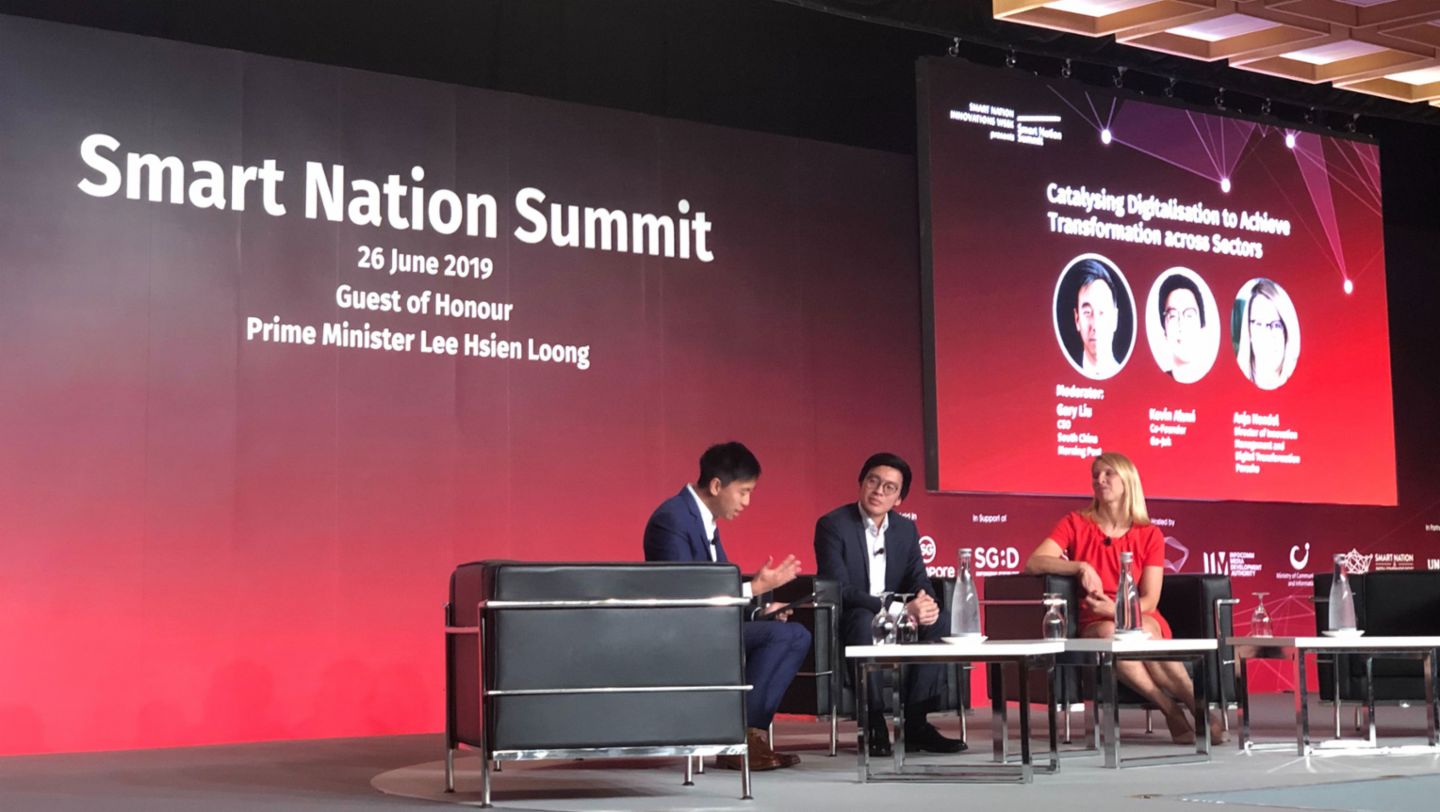 Anja Hendel, Leiterin Porsche Digital Lab, Smart Nation Summit, Singapur, 2019, Porsche AG