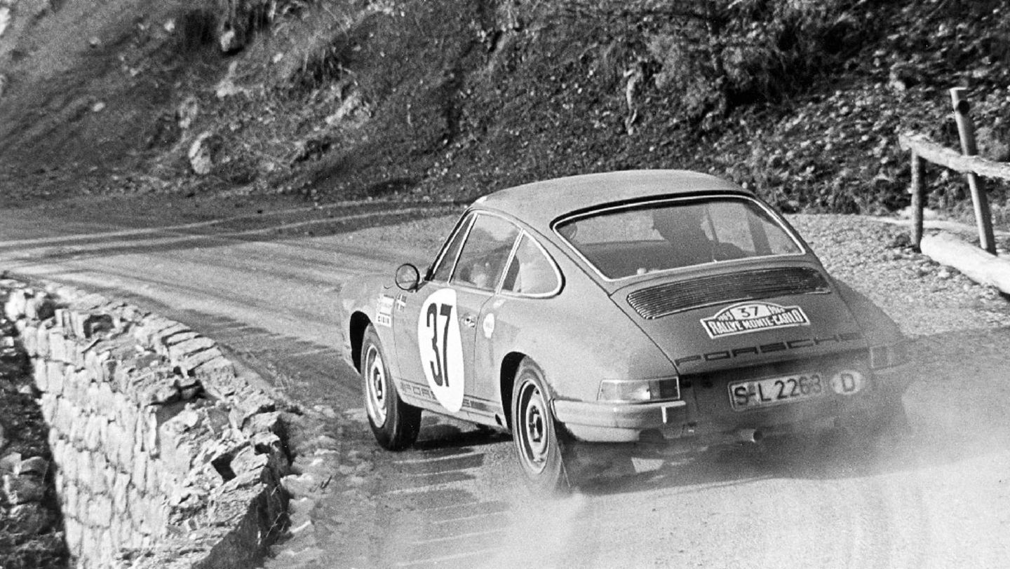  Björn Waldegård, 911 S, Rallye Monte-Carlo, Monte Carlo, 1969, Porsche AG