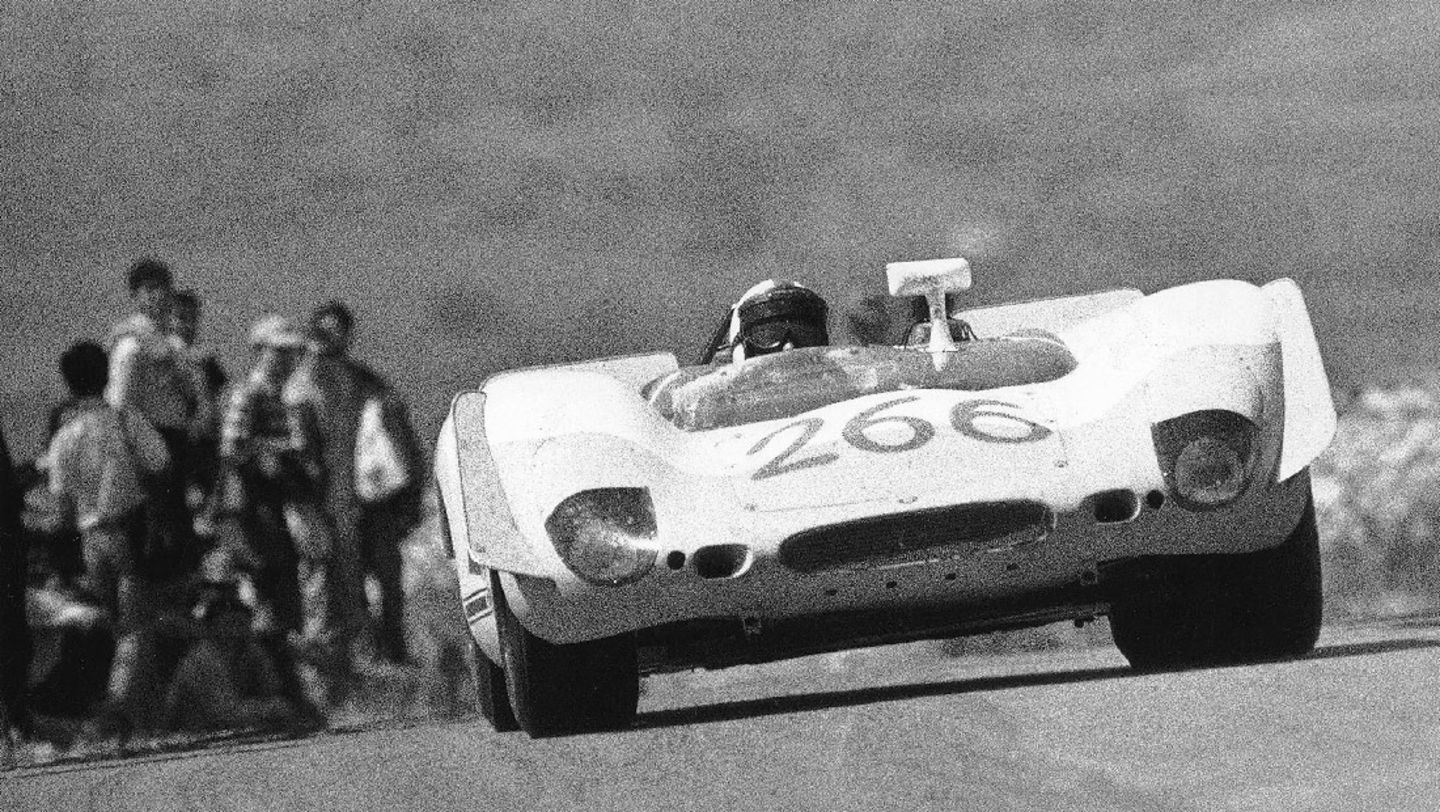Gerhard Mitter, Udo Schütz, 908/02, Targa Florio, 1969, Porsche AG