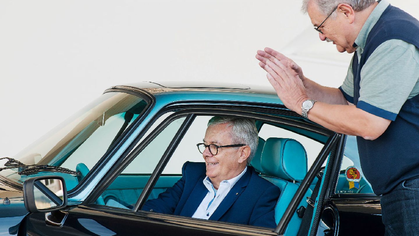 Tilman Brodbeck, Reinhold Schreiber, Porsche 911 Carrera 3.2, 2018, Porsche AG